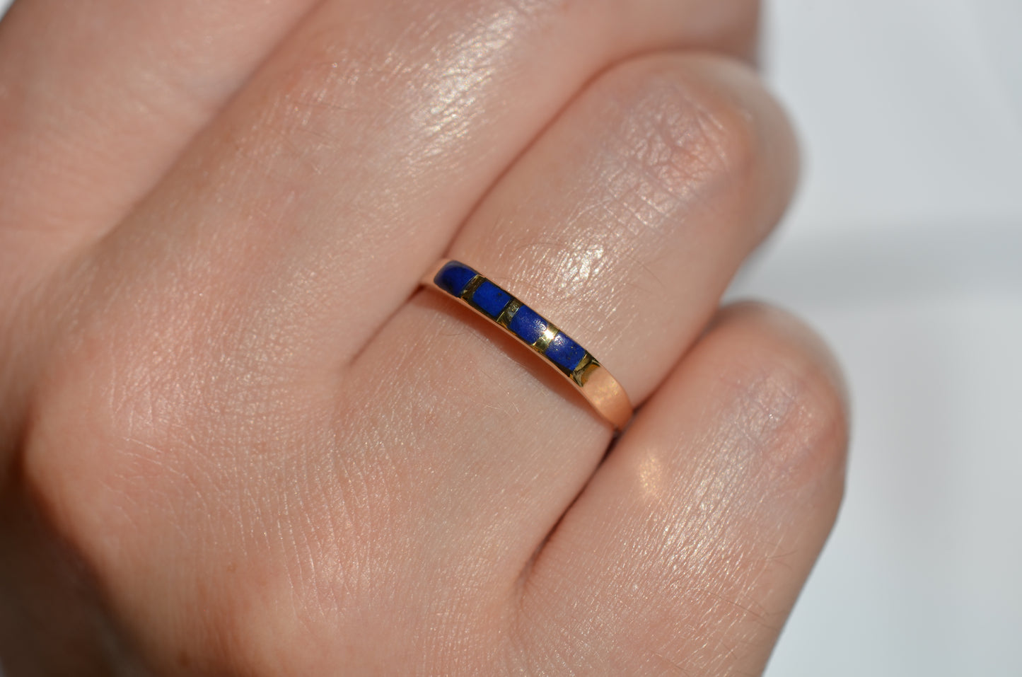 Serene Vintage Lapis Band