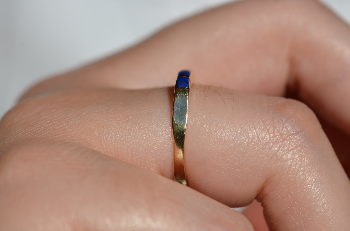 Serene Vintage Lapis Band