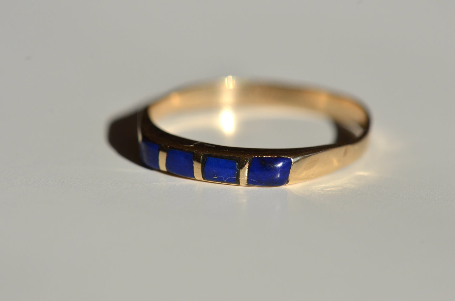 Serene Vintage Lapis Band