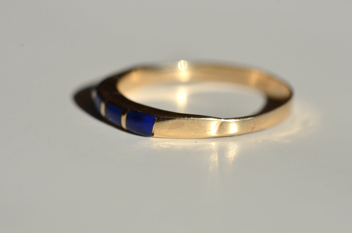 Serene Vintage Lapis Band