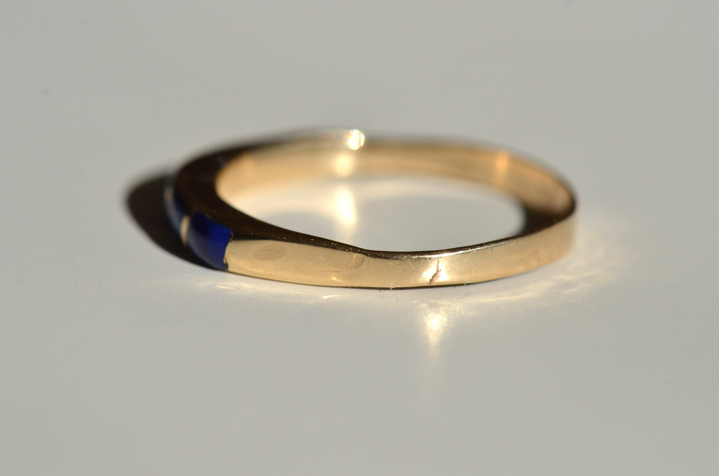 Serene Vintage Lapis Band