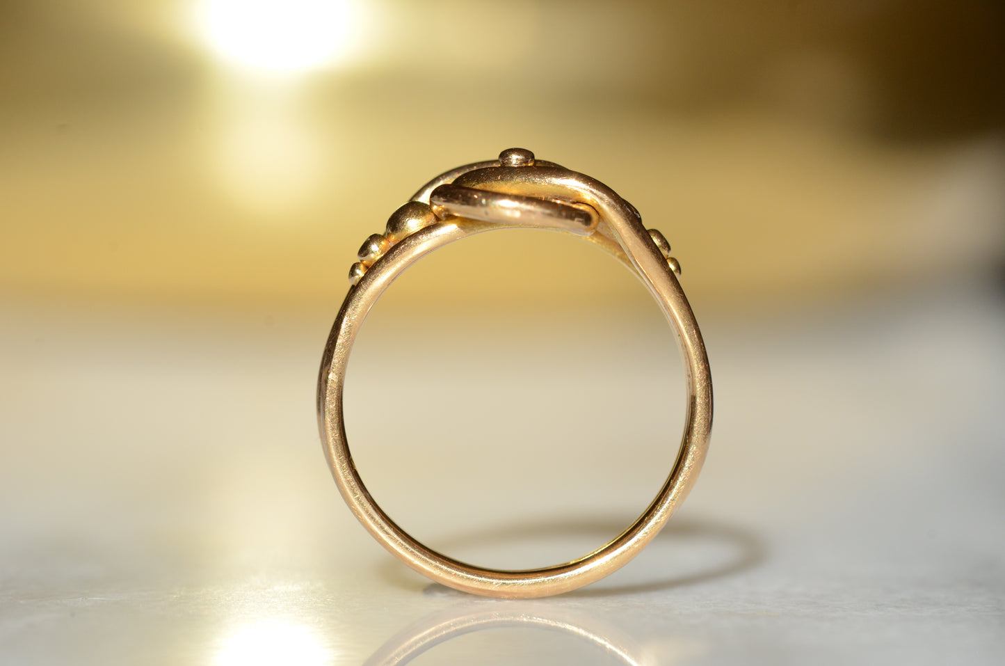 Lush Antique Lover's Knot Ring