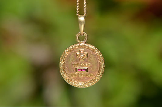 Dreamy Vintage Laurel Médaille d'Amour