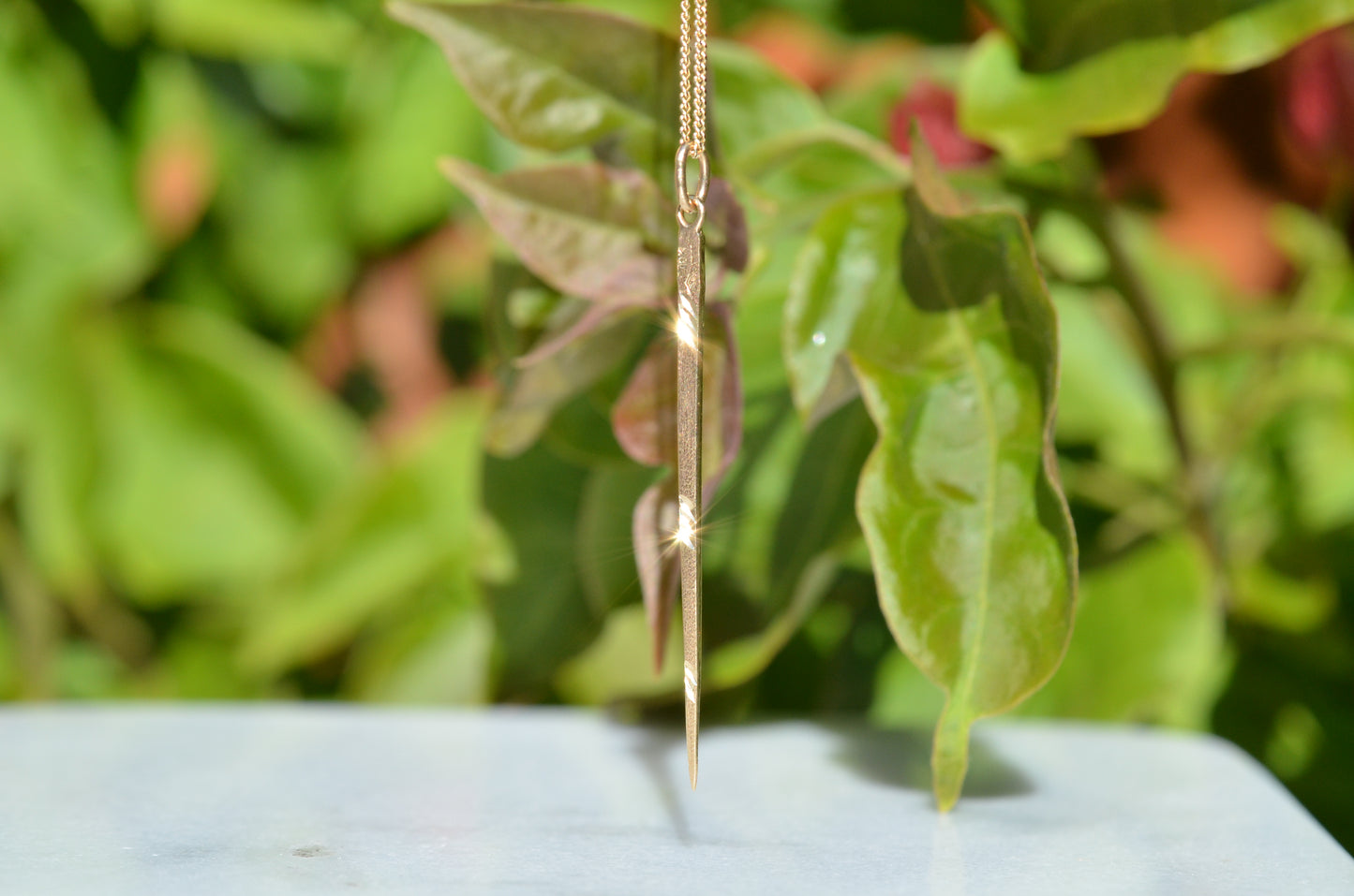 Unique Vintage Gold Toothpick Charm