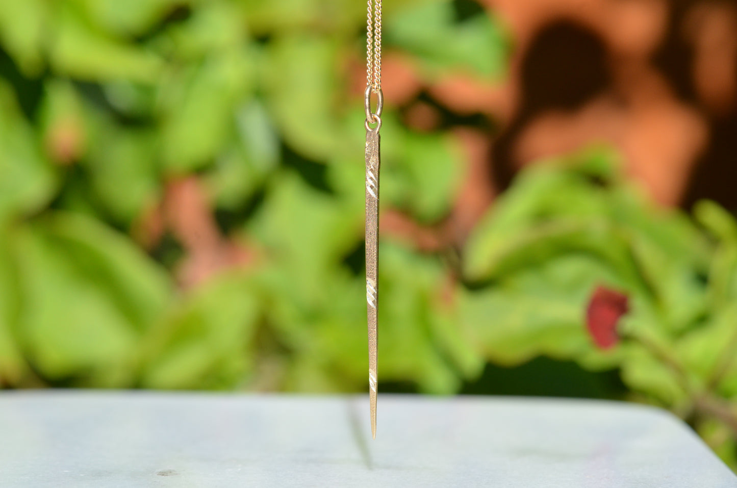 Unique Vintage Gold Toothpick Charm