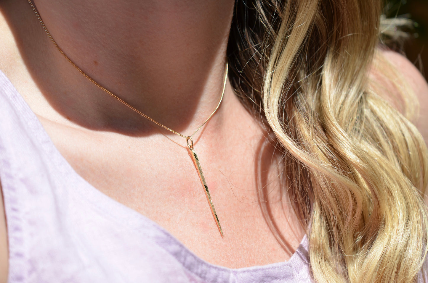Unique Vintage Gold Toothpick Charm
