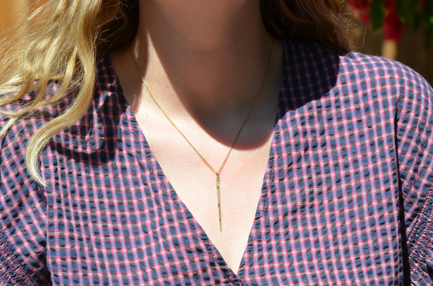 Unique Vintage Gold Toothpick Charm