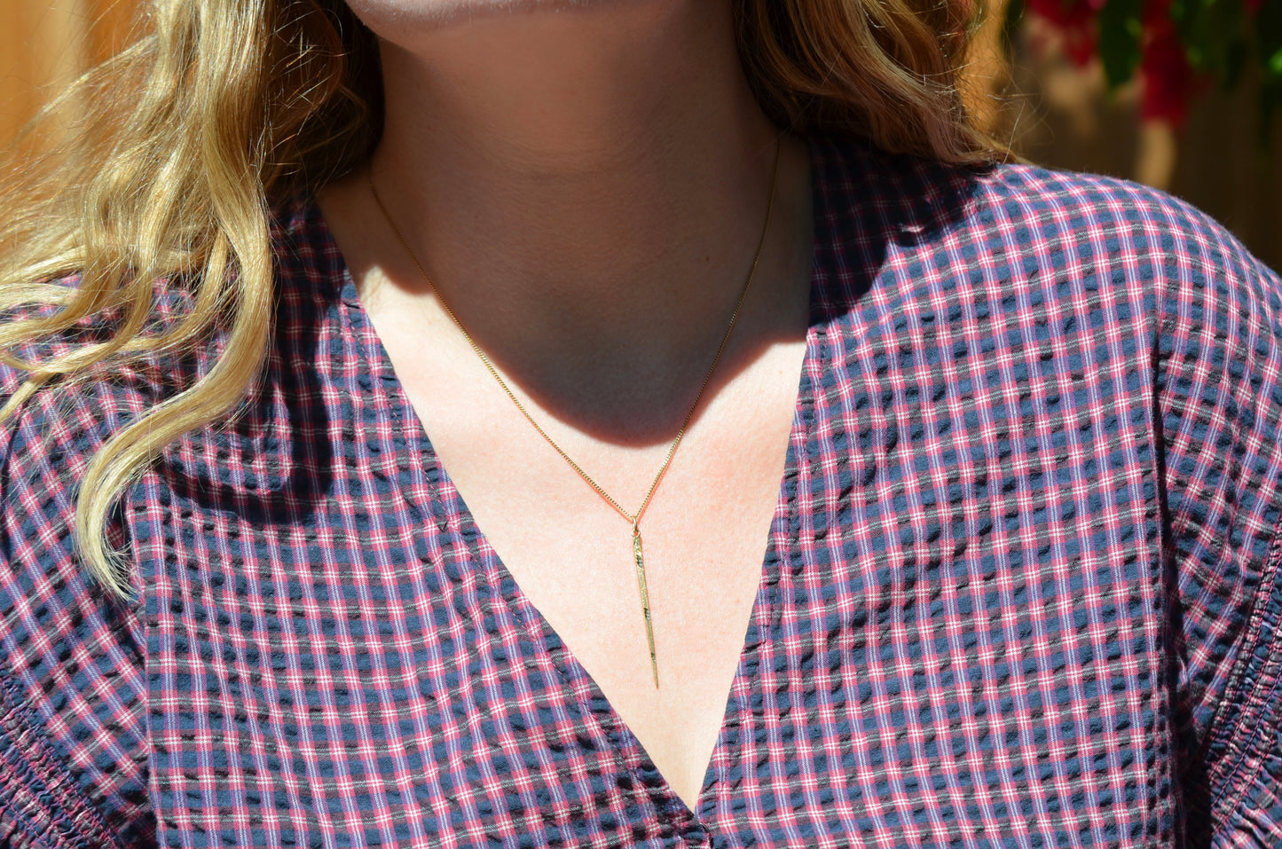 Unique Vintage Gold Toothpick Charm