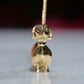 Hefty Vintage Dachshund Charm