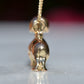 Hefty Vintage Dachshund Charm