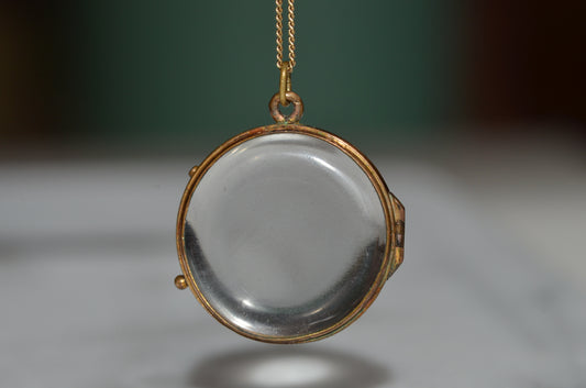Mystical Antique Pool of Light Locket