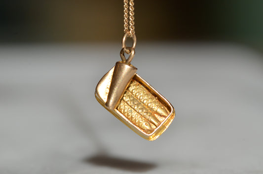 Savory Vintage Sardines Charm