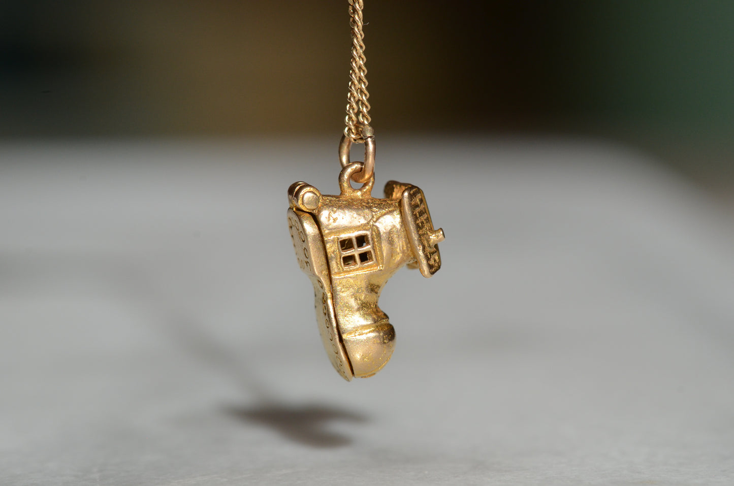 Old Woman in a Shoe Vintage Charm