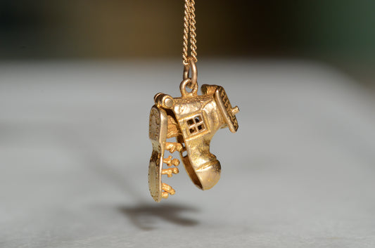 Old Woman in a Shoe Vintage Charm