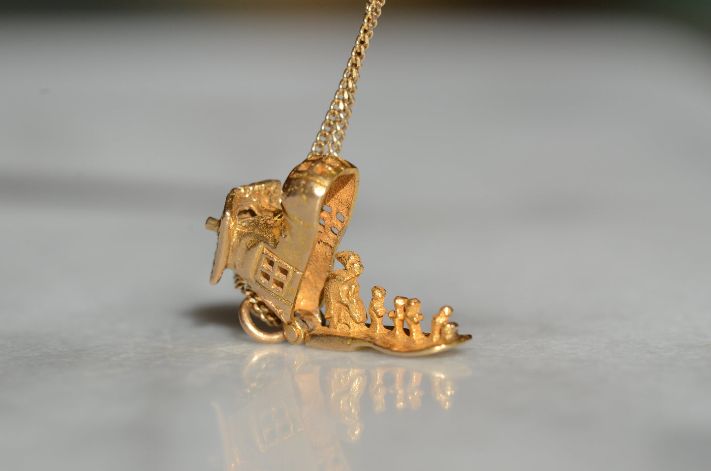 Old Woman in a Shoe Vintage Charm