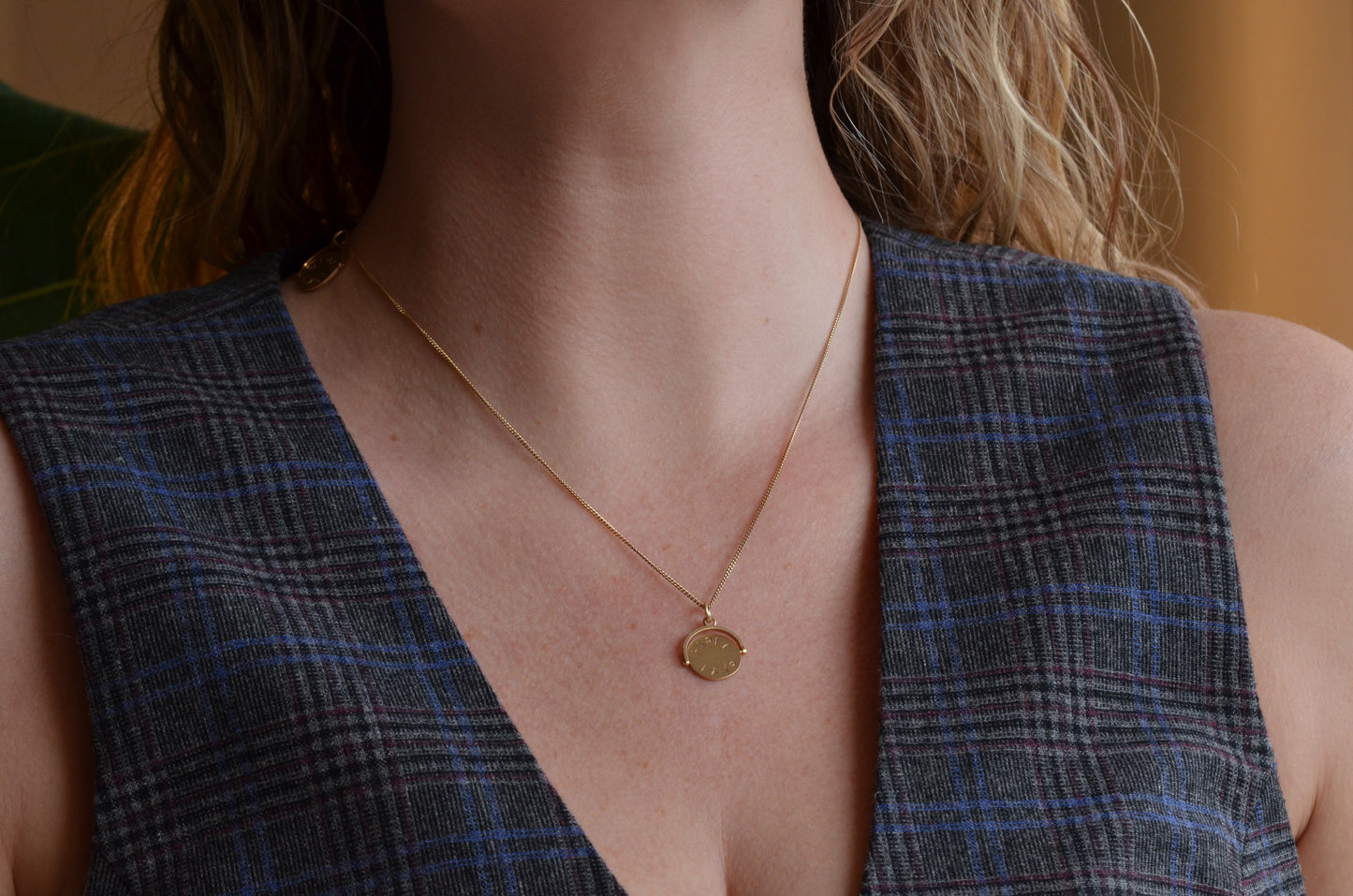 Round Vintage Happy Days Spinner