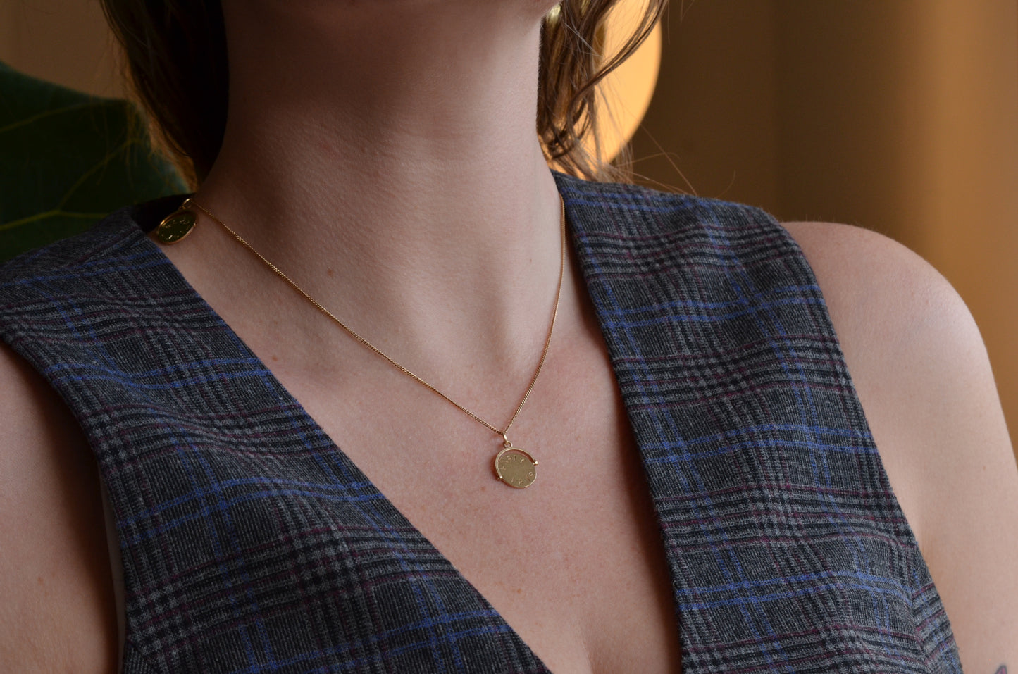 Round Vintage Happy Days Spinner