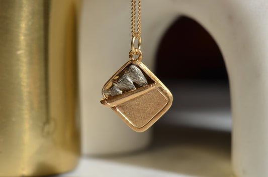 Detailed Vintage Portuguese Sardines Charm