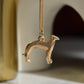 Midcentury Greyhound Charm