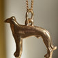 Midcentury Greyhound Charm