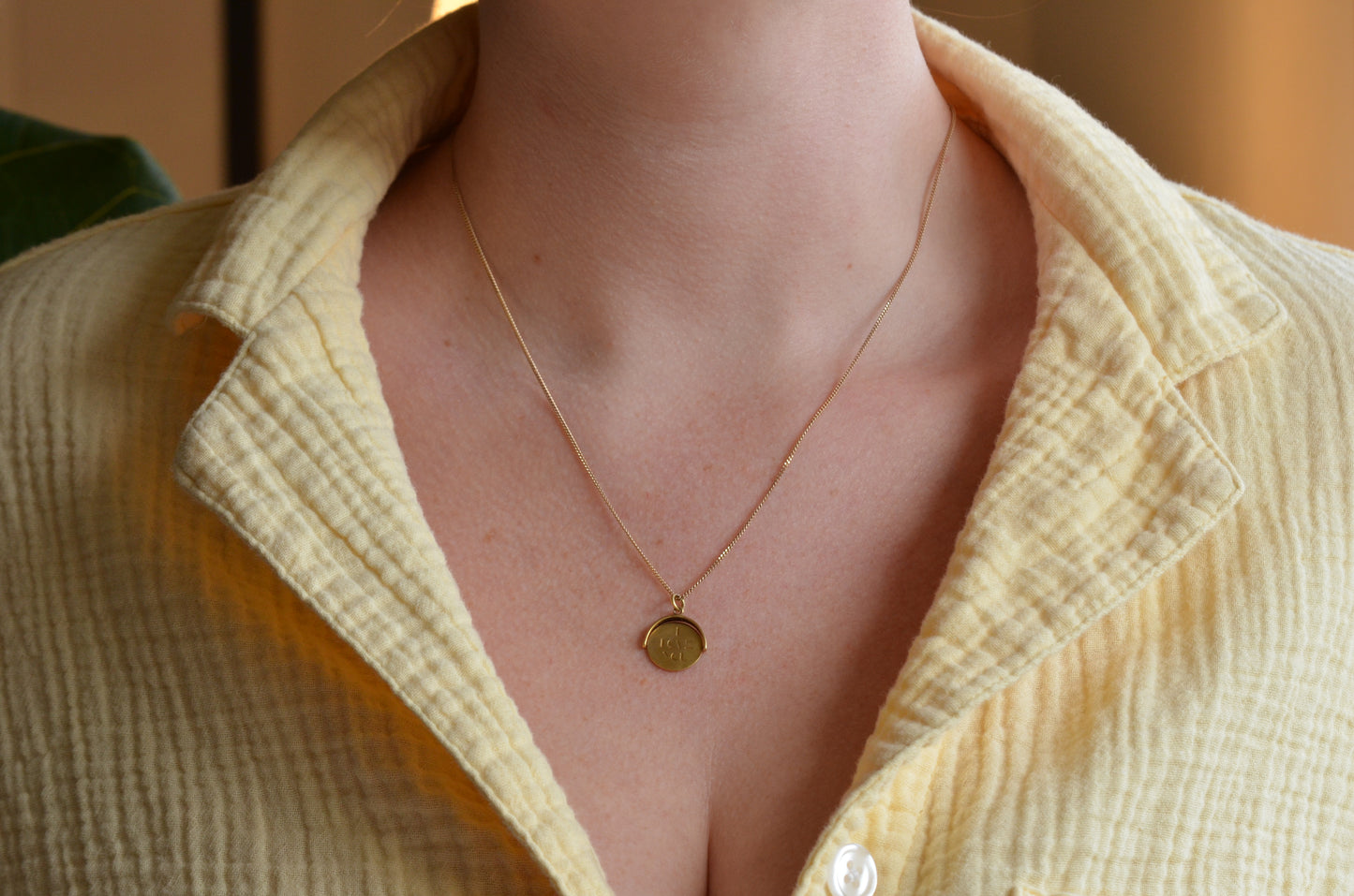 Warm Mid Century I Love You Spinner