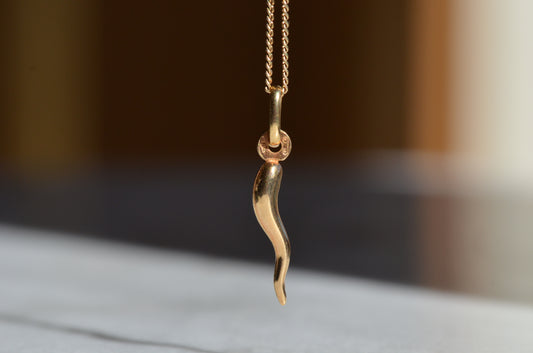 Essential Small Vintage Cornicello Charm