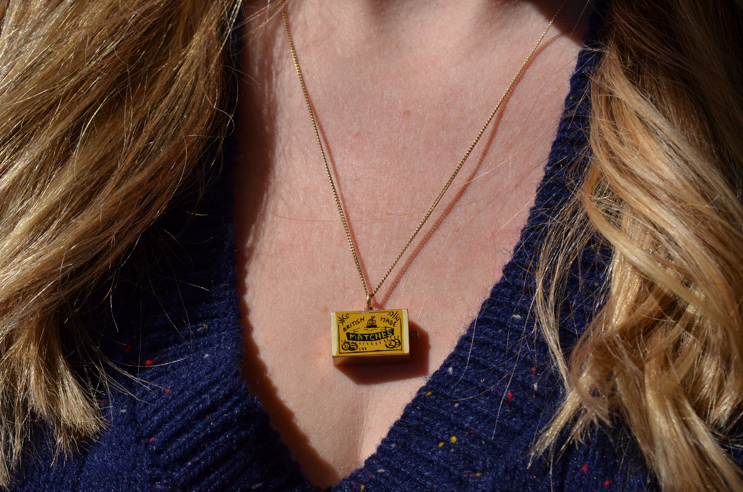 Blazing Mid Century Matchbox Charm