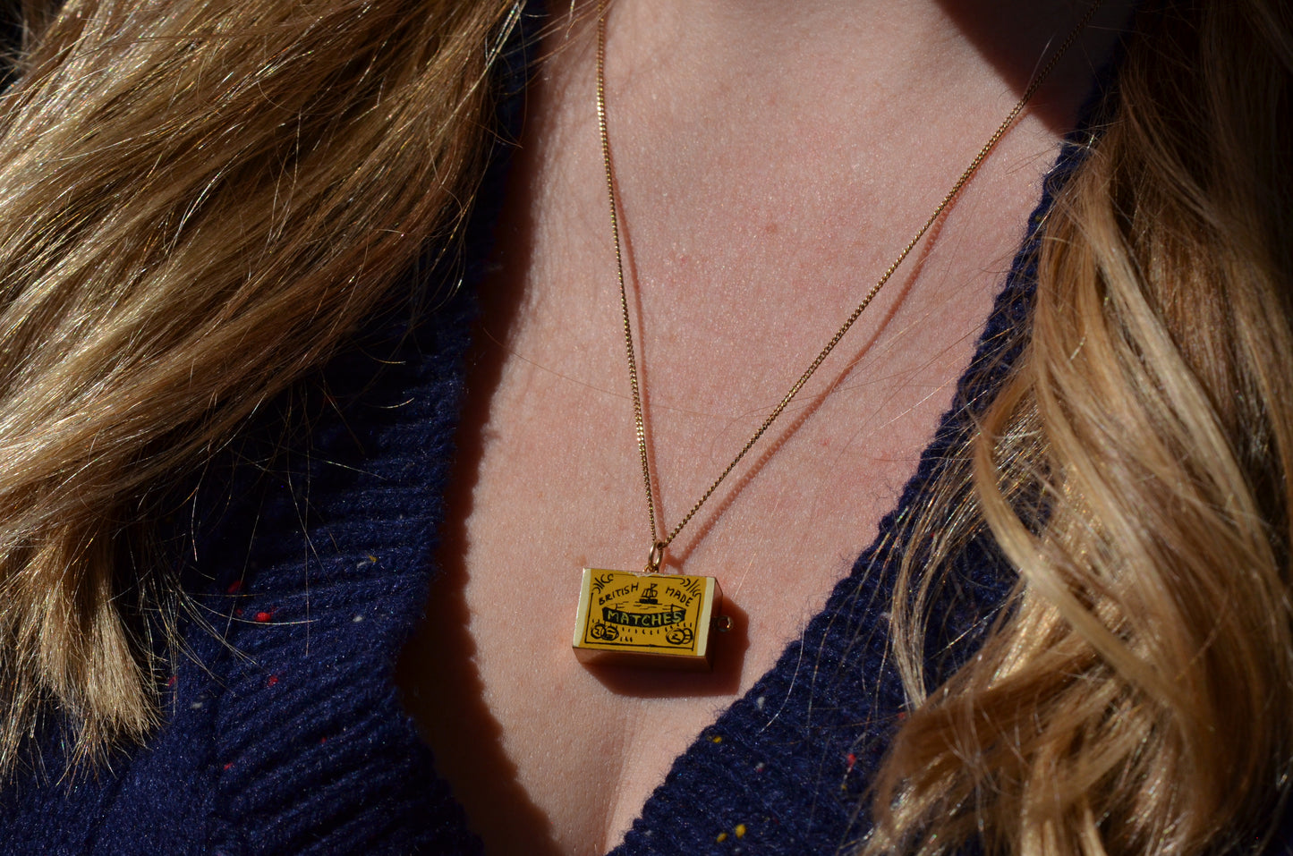 Blazing Mid Century Matchbox Charm