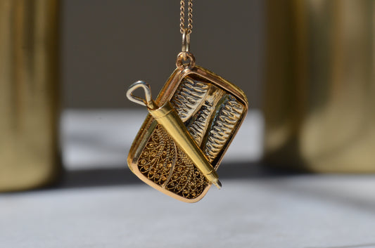 Dazzling Vintage Portuguese Sardines Charm