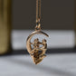 Amorous Vintage Moon Lovers Charm