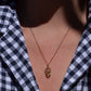 Amorous Vintage Moon Lovers Charm