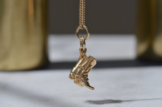 Giddyup! Vintage Cowboy Boots Charm