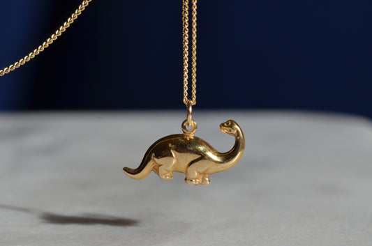 Friendly Brontosaurus Charm