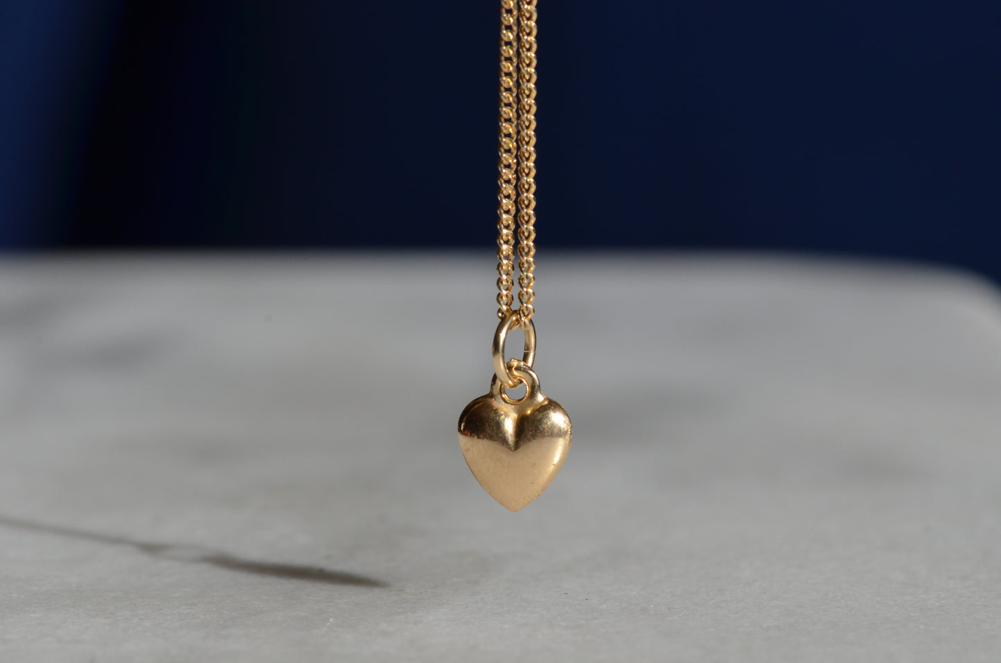 Tiny Estate Heart Charm