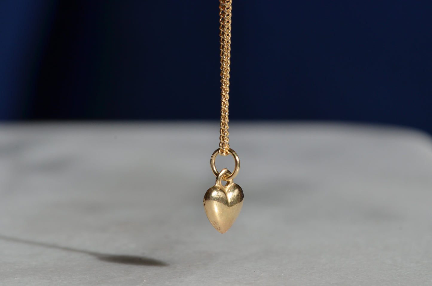 Tiny Estate Heart Charm