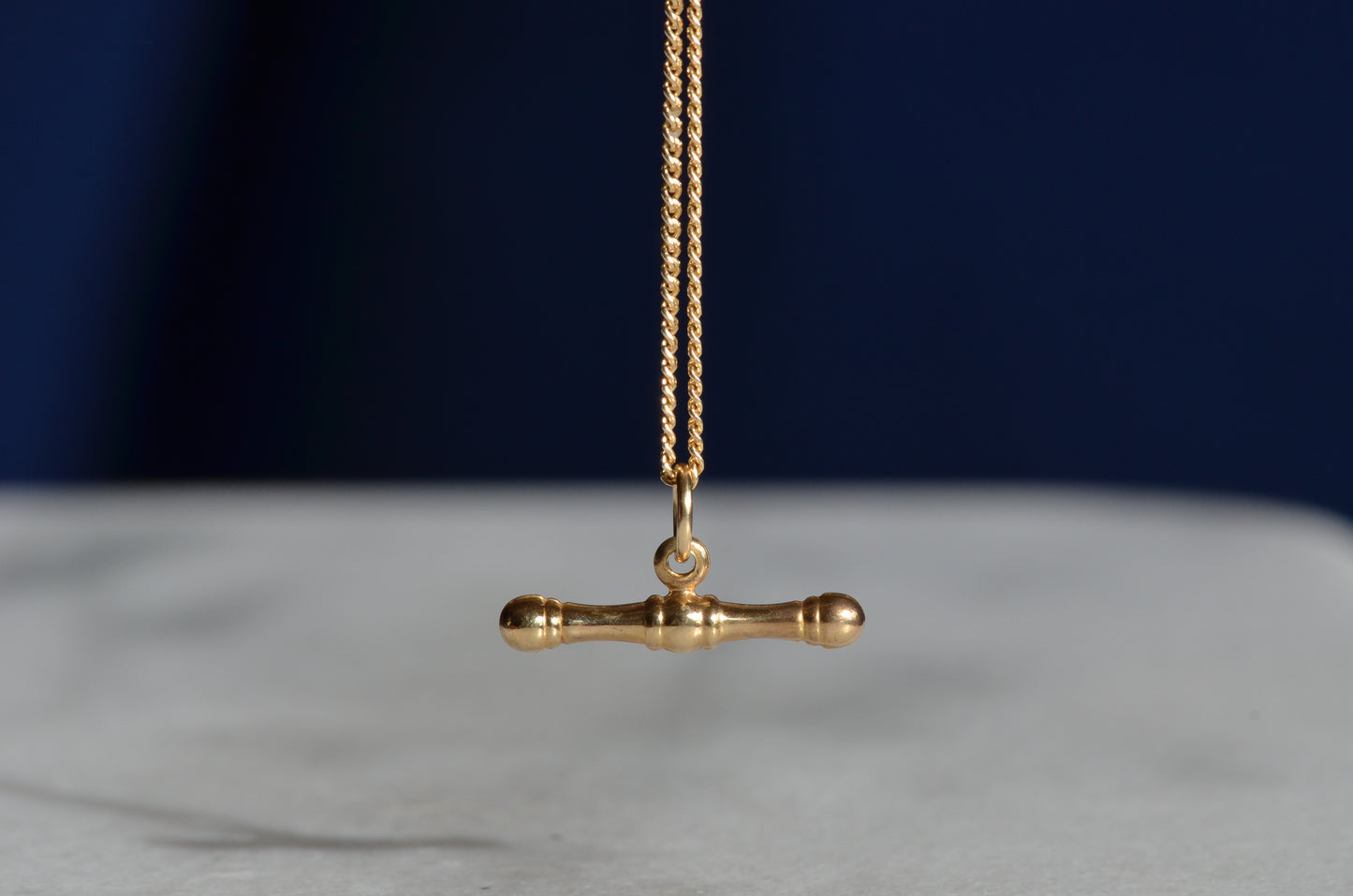 Antique-Inspired Estate T Bar Charm