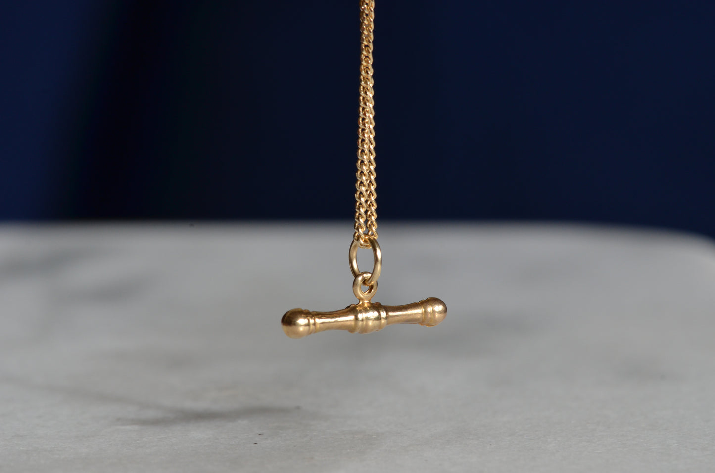 Antique-Inspired Estate T Bar Charm