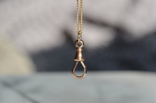 Small Vintage Dog Clip