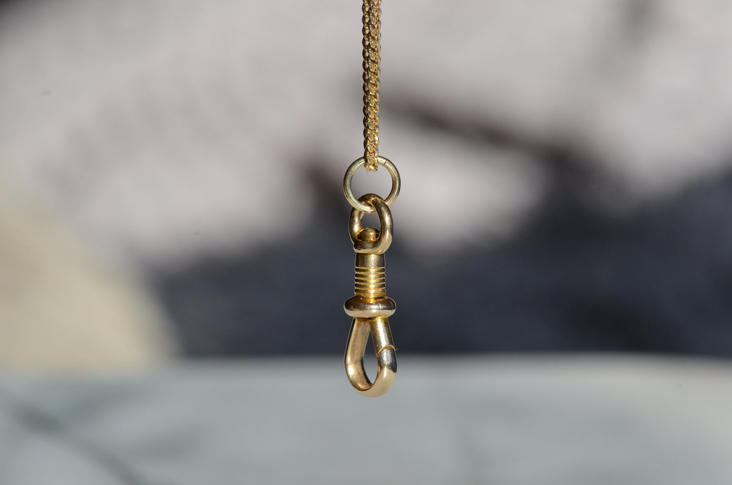Unique Threaded Vintage Dog Clip