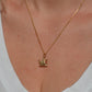 Playful Enameled Swing Charm