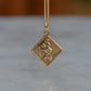 Unique Geometric Vintage St. Christopher Charm
