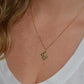 Unique Geometric Vintage St. Christopher Charm