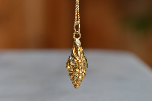 Plump Vintage Bunch of Grapes