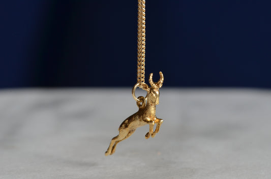 Majestic Springbok Charm