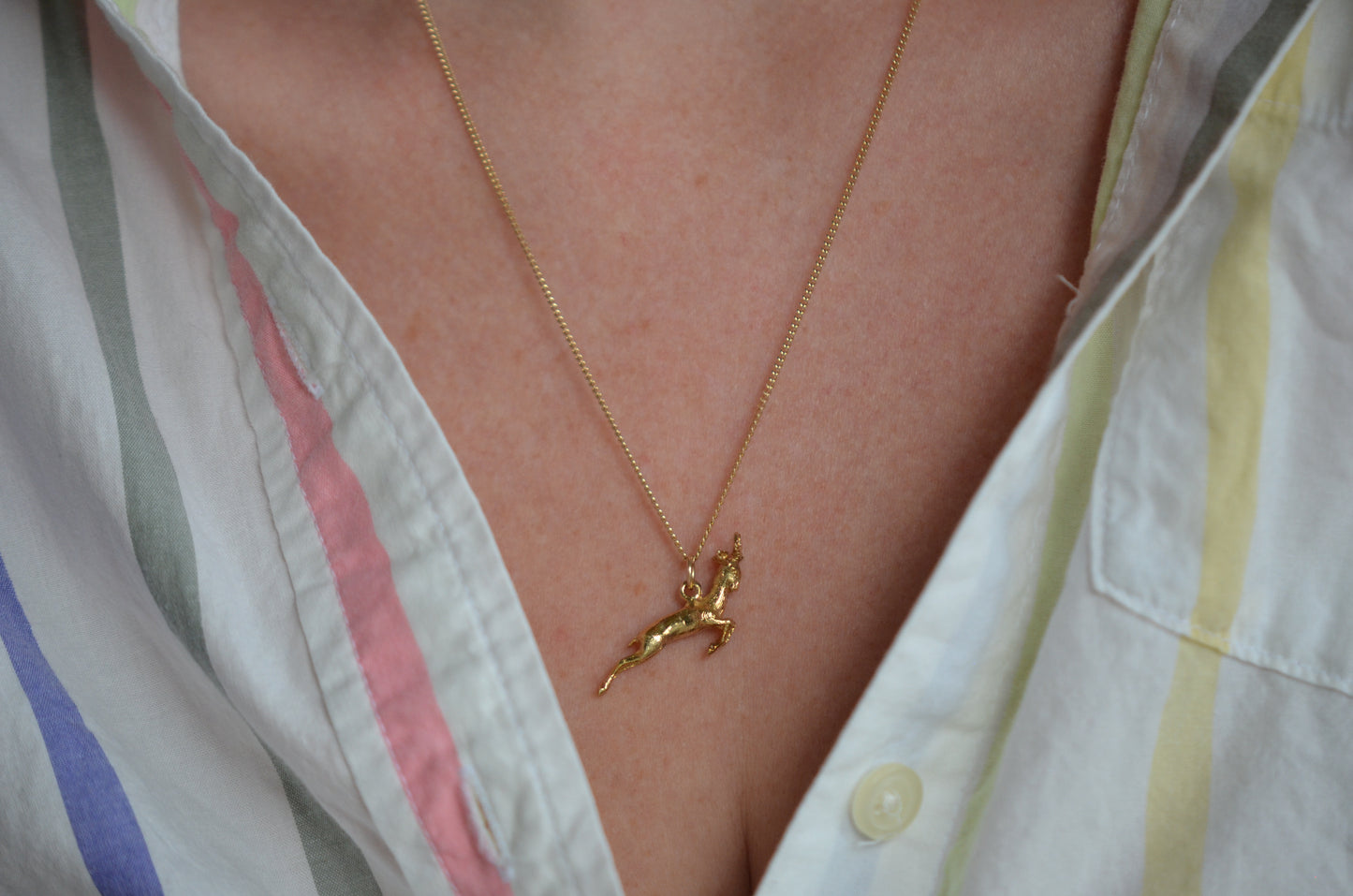 Majestic Springbok Charm