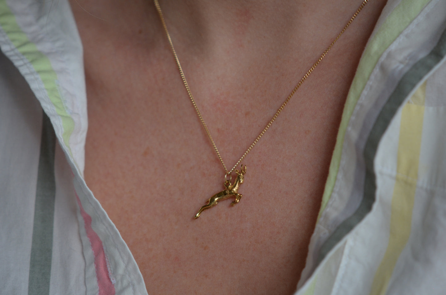 Majestic Springbok Charm