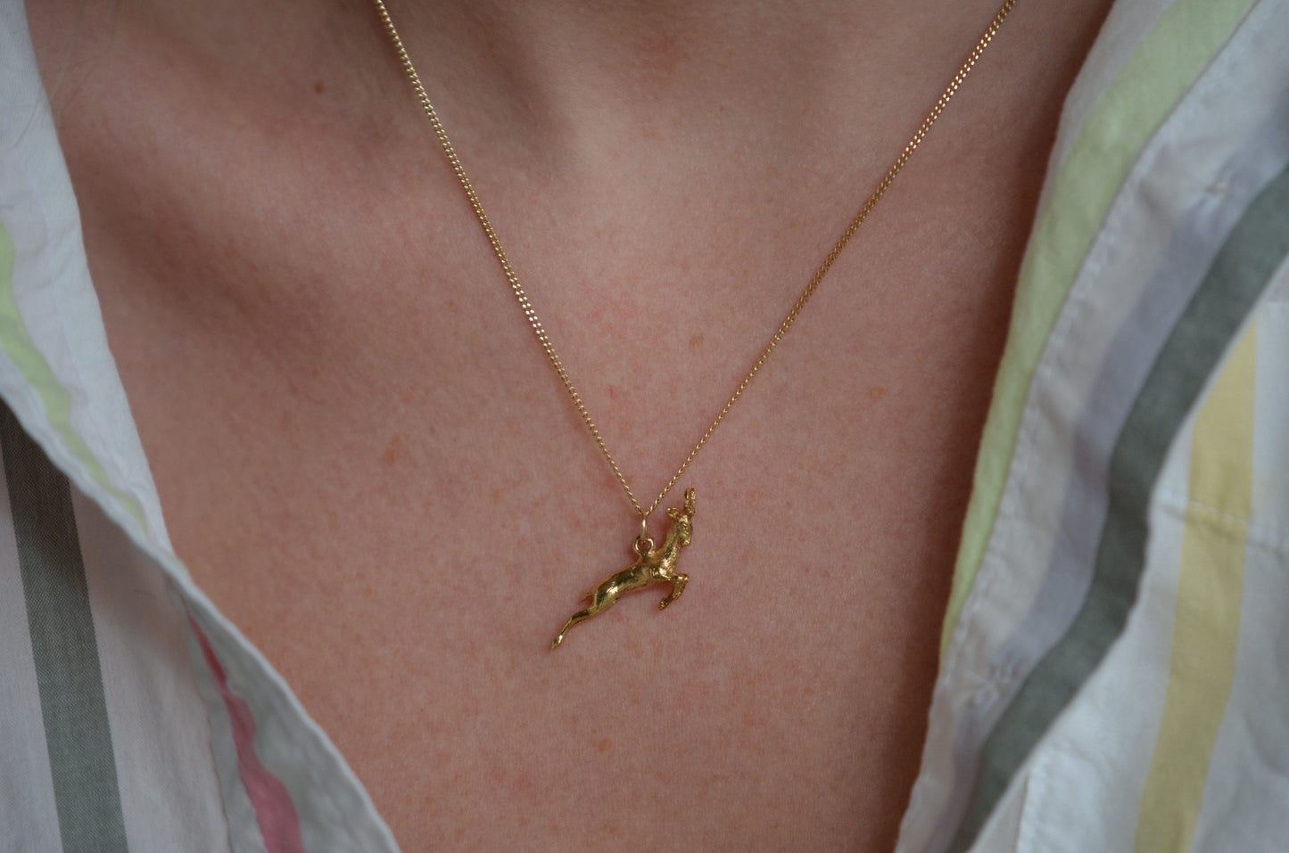 Majestic Springbok Charm