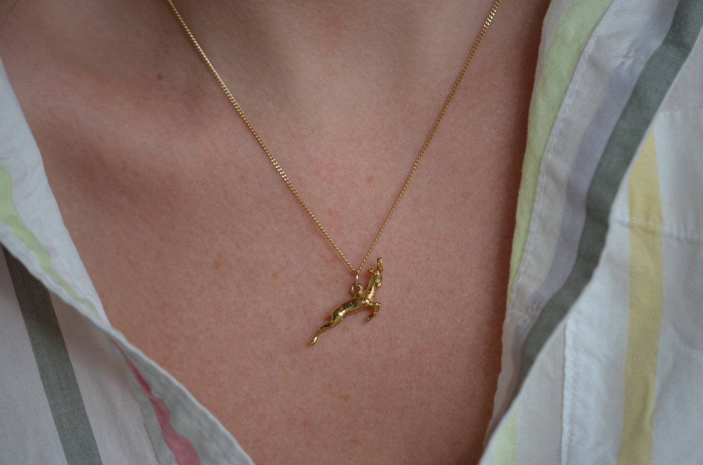 Majestic Springbok Charm