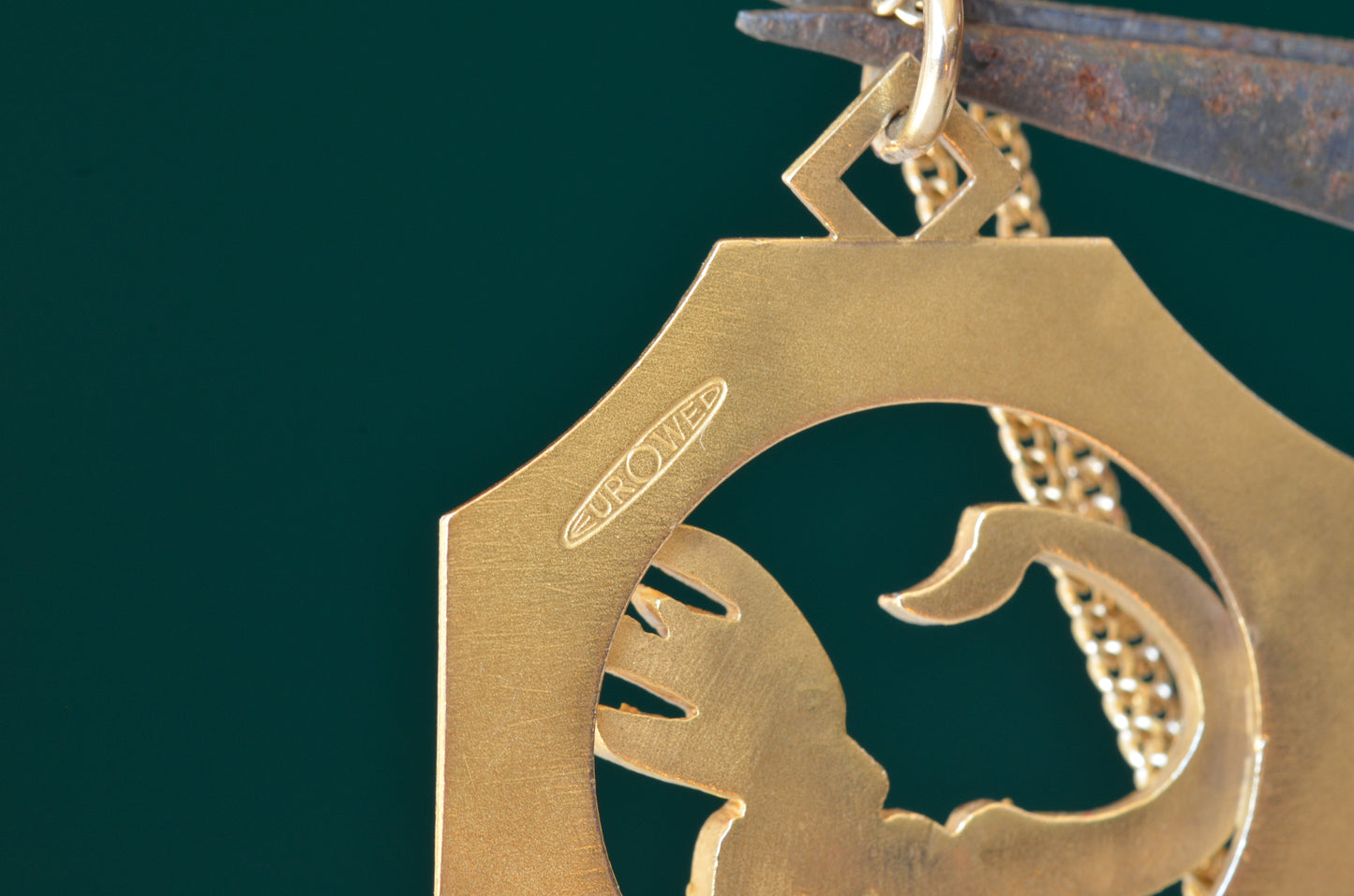 Large Engine Turned Scorpio