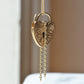Heavy Vintage Heart Padlock